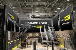 Vivatec and SafetyRespect-exhibition stand Bauma