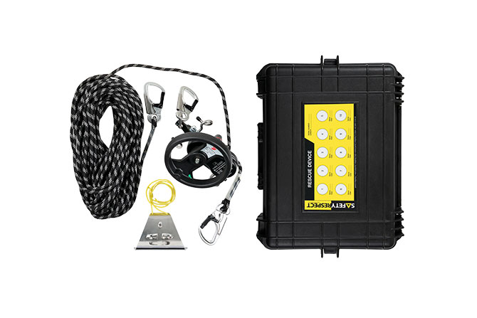 Rescue kit with case - Räddningsutrustning personligt fallskydd Rescue kit with case - Räddningsutrustning personligt fallskydd