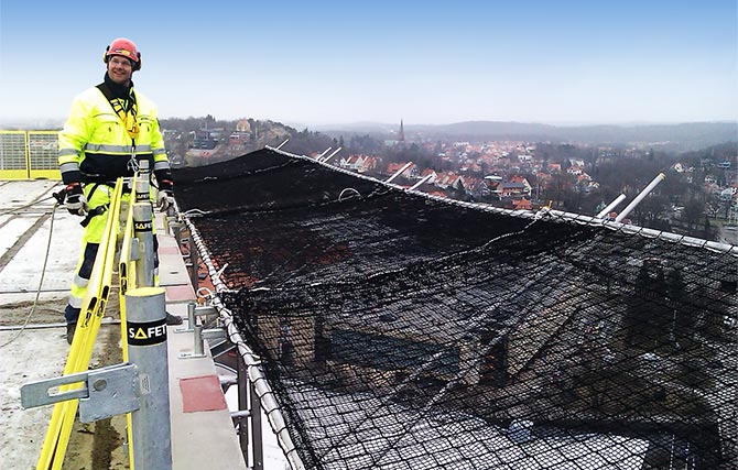 Skyddsskärm byggarbetsplats SafetyRespect Skyddsskärm byggarbetsplats SafetyRespect